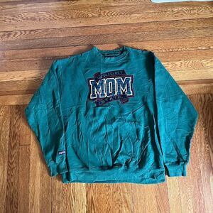 Vintage USA made‎ wright university embroirded crew neck sweatshirt